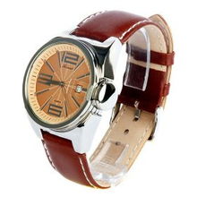 经典品味，尽显儒雅——依诗美防水石英男表HA872咖啡色腕表评测